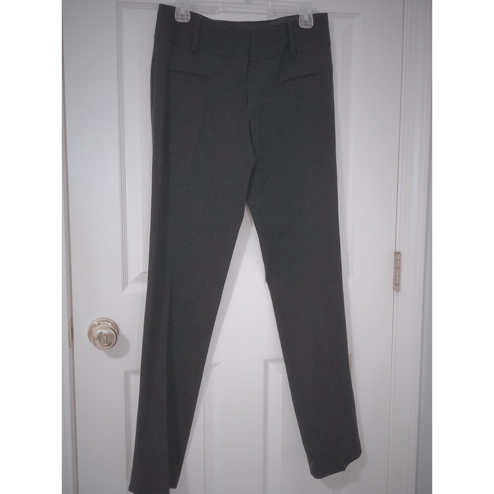 Express Editor Flare Black Dress Pants EUC